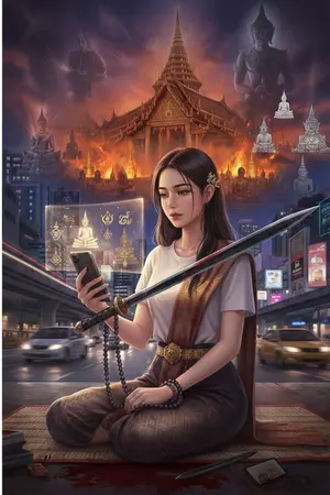 ปกนิยาย หมอผีหลงยุค