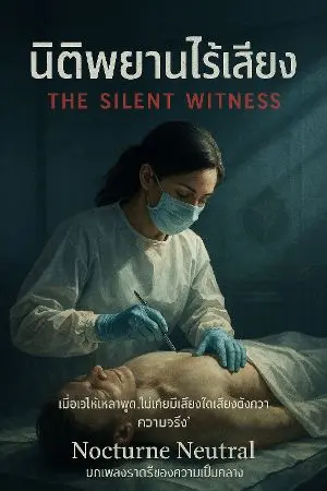 ปกนิยาย นิติพยานไร้เสียง (The Silent Witness)