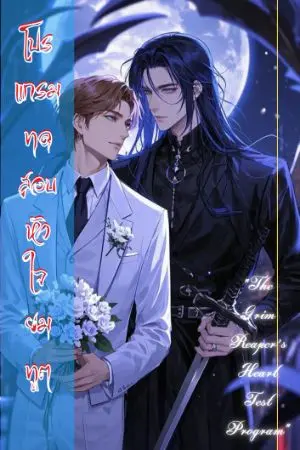 ปกนิยาย โปรแกรมทดสอบหัวใจยมทูต