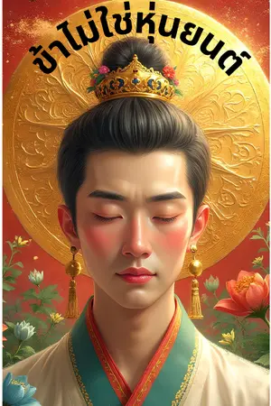 ปกนิยาย ข้าไม่ใช่หุ่นยนต์