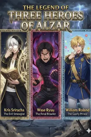 ปกนิยาย ตำนานพงศาวดาร 3 ผู้กล้าแห่งอัลซาร์