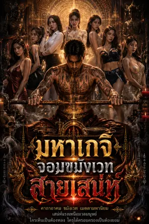 ปกนิยาย มหาเกจิจอมขมังเวท สายเสน่ห์