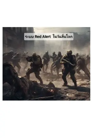 ปกนิยาย ระบบ Red Alert  ในวันสิ้นโลก