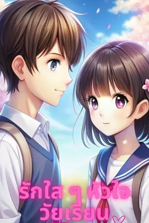 ปกนิยาย รักใส ๆ หัวใจวัยเรียน
