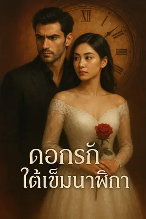 ปกนิยาย ดอกรักใต้เข็มนาฬิกา (Love Under the Clock’s Curse)