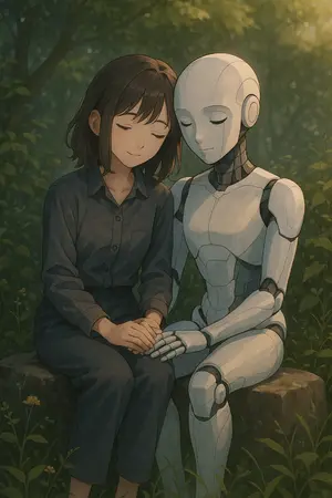 ปกนิยาย คือเธอในวันที่ฉันไม่มีใคร AIที่รัก