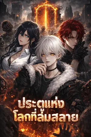 ปกนิยาย ประตูแห่งโลกที่ล่มสลาย