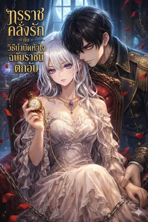 ปกนิยาย ทรราชคลั่งรัก กับ วิธีบำบัดหัวใจฉบับราชินีตกอับ