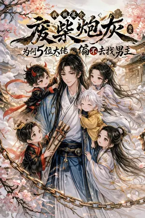 ปกนิยาย ข้าก็แค่ตัวประกอบสวะ เหตุใดบอสตัวร้ายทั้งห้าถึงไม่ยอมไปหาพระเอก!