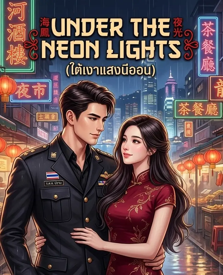 ปกนิยาย Under the Neon Lights (ใต้เงาแสงนีออน)