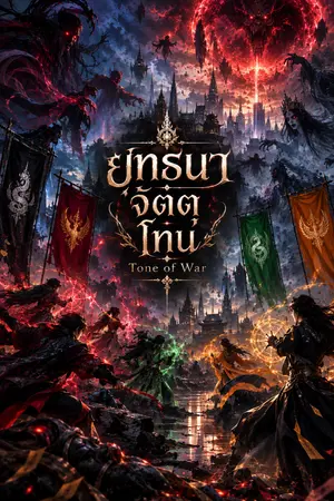ปกนิยาย TONE OF WAR ยุทธนา จัตตุ โทน