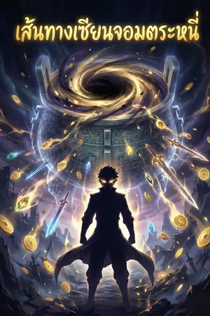 ปกนิยาย เส้นทางเซียนจอมตระหนี่