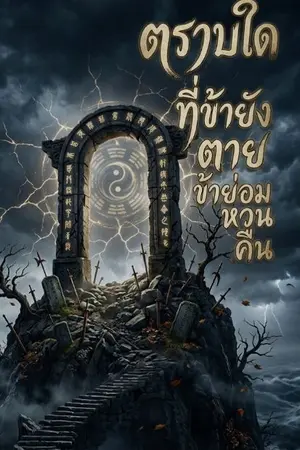 ปกนิยาย ตราบใดที่ข้ายังตาย ข้าย่อมหวนคืน