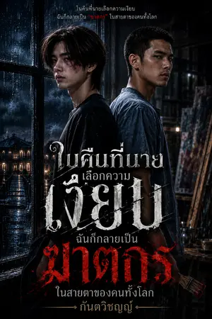 ปกนิยาย ในคืนที่นายเลือกความเงียบ ฉันก็กลายเป็นฆาตกรในสายตาของคนทั้งโลก