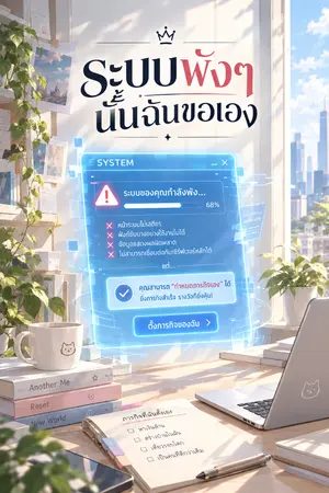 ปกนิยาย ระบบพังๆ นั้นฉันขอเอง