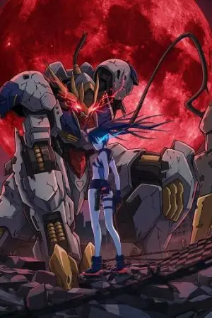 ปกนิยาย Black Rock Shooter: DAWN FALL โลกที่ล่มสลาย และ เงาของหมาป่า