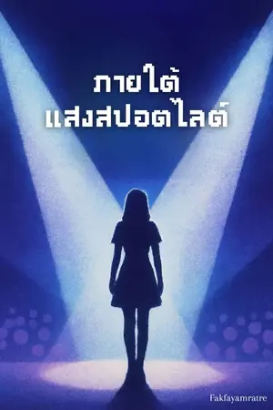 ปกนิยาย ภายใต้แสงสปอตไลต์