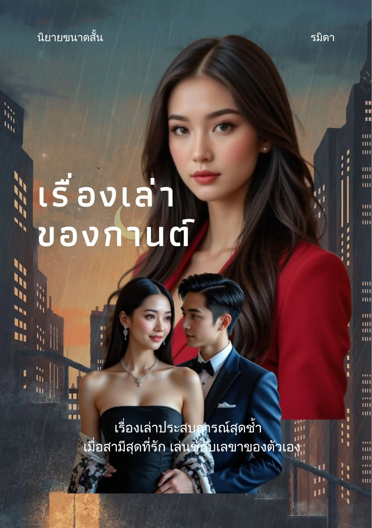 ปกนิยาย เรื่องเล่าของกานต์