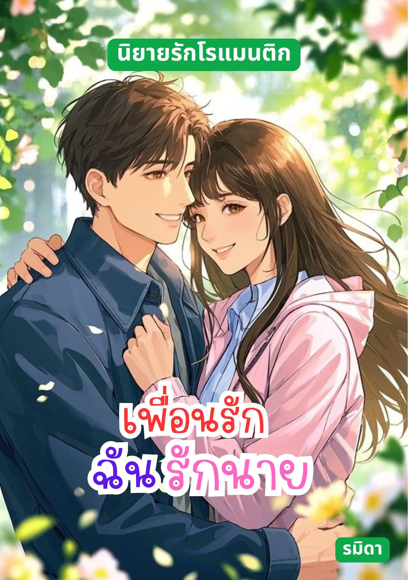 ปกนิยาย เพื่อนรัก ฉันรักเธอนะ
