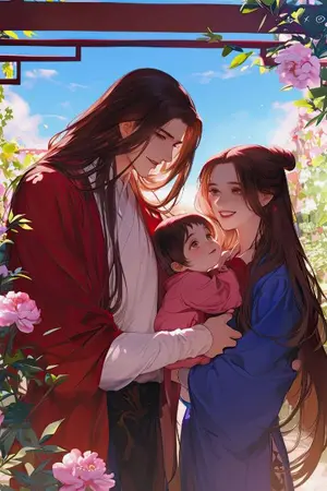 ปกนิยาย เกิดใหม่ในร่างแม่เลี้ยงเดี่ยว