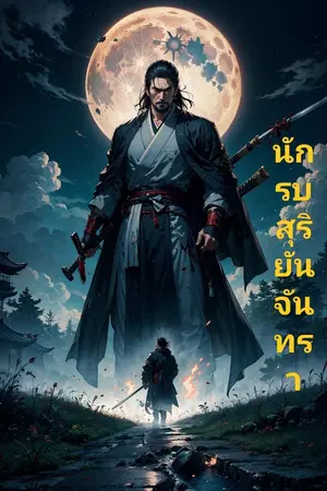 ปกนิยาย นักรบ​สุริยัน​จันทรา​กับ​ดาบ​โบราณ​