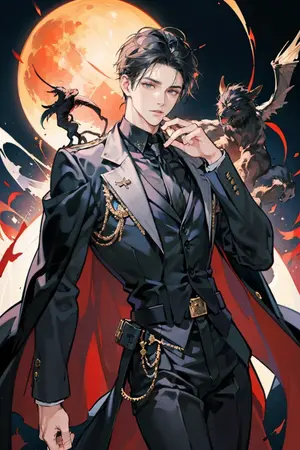 ปกนิยาย เจ้าชายอสูร​กับ​คำสาป​