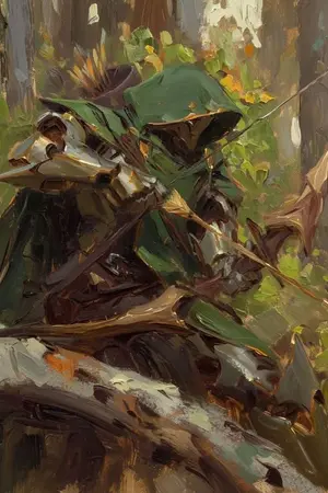 ปกนิยาย จ้าวคันศร ทะลวงไม่พลาดเป้าสุดจะไร้เทียมทาน