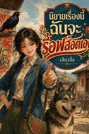 ปกนิยาย นิยายเรื่องนี้ฉันจะรื้อพล็อตเอง 70's