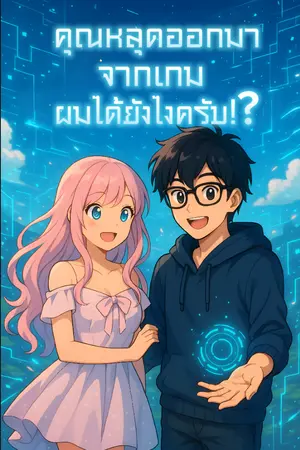 ปกนิยาย "คุณหลุดออกมาจากเกมผมได้ยังไงครับ!?"