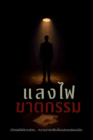 ปกนิยาย แสงไฟฆาตกรรม