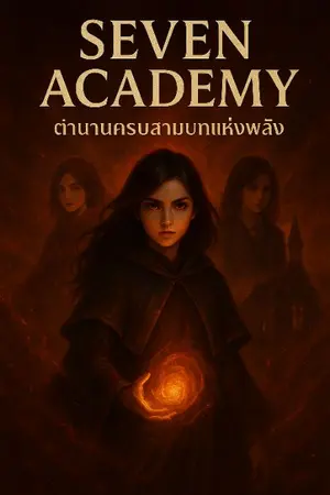 ปกนิยาย SEVEN ACADEMY (ตำนานครบสามบทแห่งพลัง)