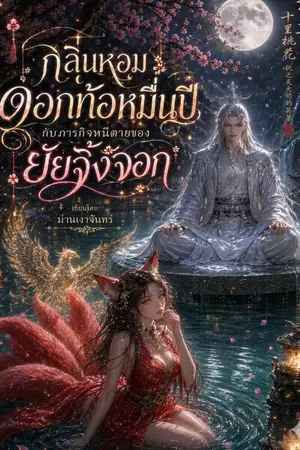 ปกนิยาย กลิ่นหอมดอกท้อหมื่นปี กับภารกิจหนีตายของ ยัยจิ้งจอก