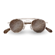 A pair of sunglasses on a white background

Description automatically generated