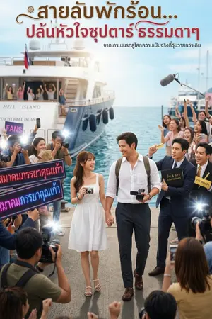 ปกนิยาย สายลับพักร้อน... ปล้นหัวใจซุปตาร์ธรรมดาๆ