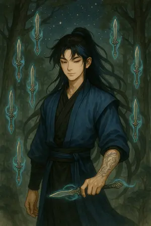 ปกนิยาย ลำนำการเดินทางแห่งท้องฟ้าสีดำ