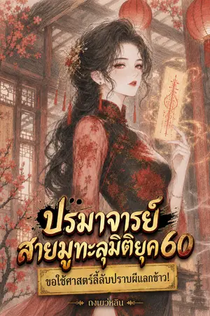 ปกนิยาย ปรมาจารย์สายมูทะลุมิติยุค60 ขอใช้ศาสตร์ลี้ลับปราบผีแลกข้าว