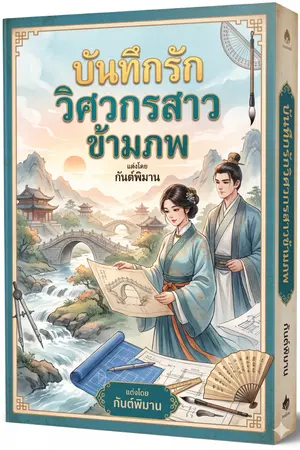 ปกนิยาย บันทึกรักวิศกรสาวข้ามภพ