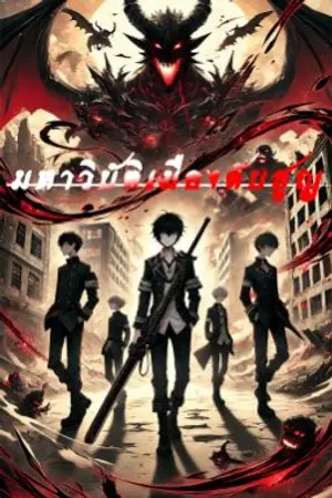 ปกนิยาย มหาวิบัติเมืองดับสูญ