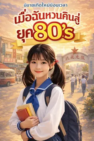 ปกนิยาย เมื่อฉันหวนคืนสู่ยุค80's