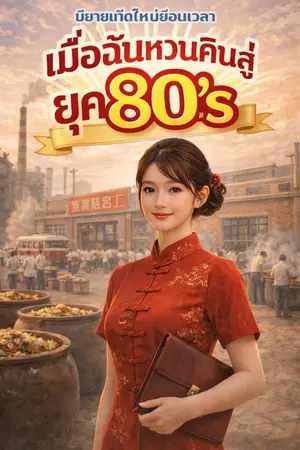 ปกนิยาย เมื่อฉันหวนคืนสู่ยุค80's