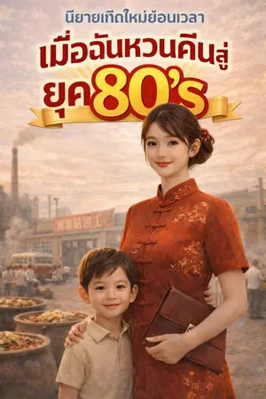 ปกนิยาย เมื่อฉันหวนคืนสู่ยุค80's