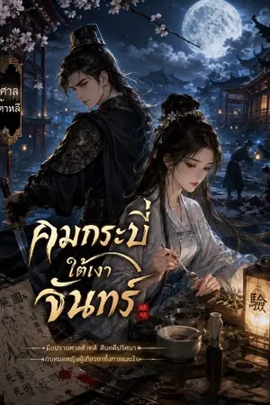 ปกนิยาย คมกระบี่ใต้เงาจันทร์