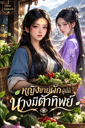 ปกนิยาย หญิงขายผักผู้นั้น...นางมีตาทิพย์
