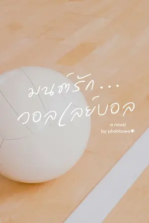 ปกนิยาย มนต์รัก...วอลเลย์บอล