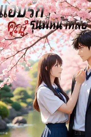 ปกนิยาย แอบรักคุณรุ่นพี่หน้าหล่อ