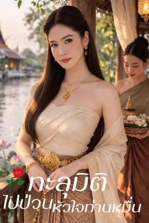 ปกนิยาย ทะลุมิติ ไปป่วนหัวใจท่านหมื่นแห่งกรุงศรีอยุธยา