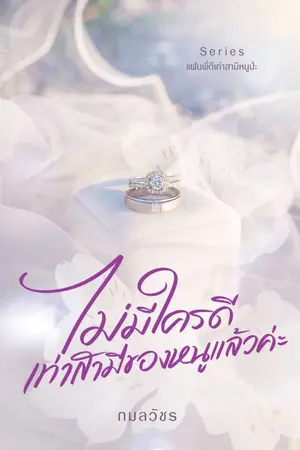 ปกนิยาย ไม่มีใครดีเท่าสามีของหนูแล้วค่ะ