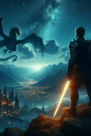 ปกนิยาย นิยายแนวเกมออนไลน์: "ตำนานนักรบดาวตก"