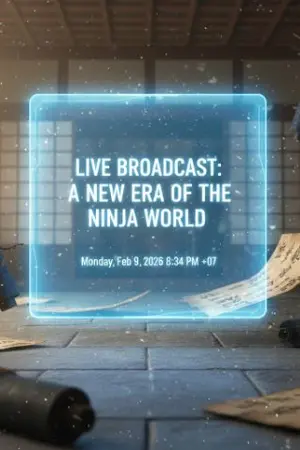 ปกนิยาย รายการถ่ายทอดสด : อนาคตบทใหม่ของโลกนินจา