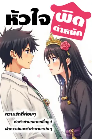 ปกนิยาย หัวใจผิดตำหนัก